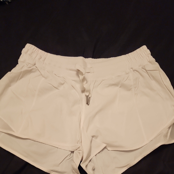 lululemon athletica Pants - Lululemon Athletica Cream Athletic Shorts